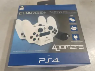 Caricatore Doppio 4gamers per PS4