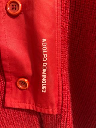 Jersey de alta calidad,100% lana,Adolfo Domínguez 