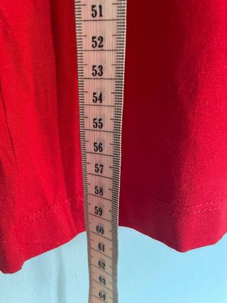 Camiseta manga larga Yera Roja Talla L