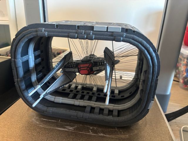 Caza Star Wars en suspensión