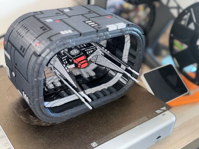 Caza Star Wars en suspensión