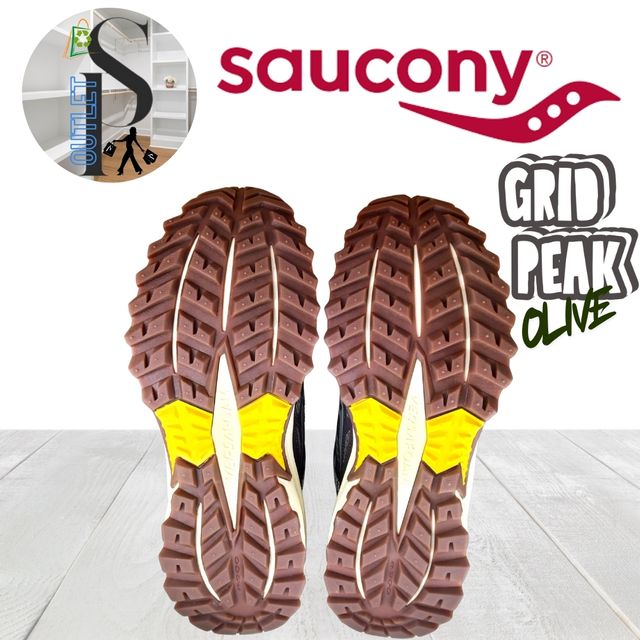Zapatillas Senderismo Saucony Grid Peak Olive 