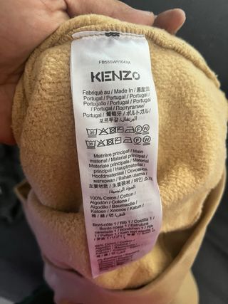 Sudadera Kenzo Original Amarilla