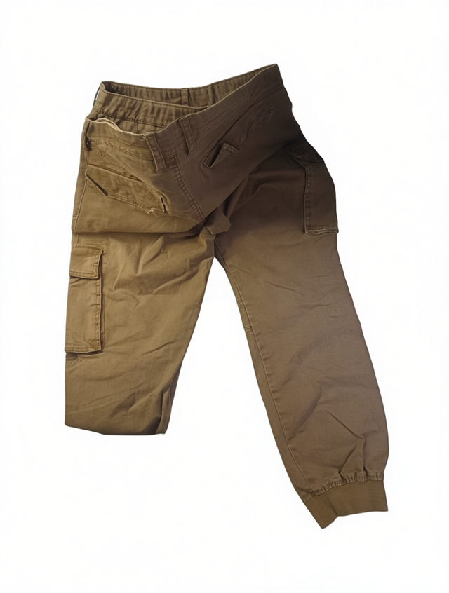 Pantalones Cargo Marrones/Mostaza
