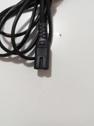 Cable de alimentación negro