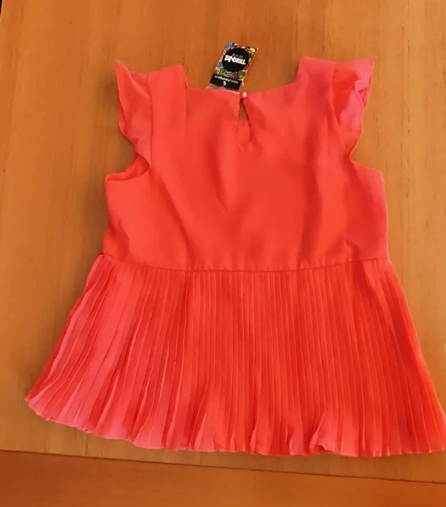 Camisa sin mangas niña talla 16 marca Charanga