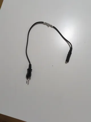 Cable de alimentación con enchufe europeo