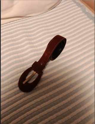 Cinturón marrón 97 cms