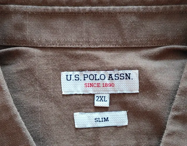 Camisa U.S. Polo Assn. Verde Oliva XXL