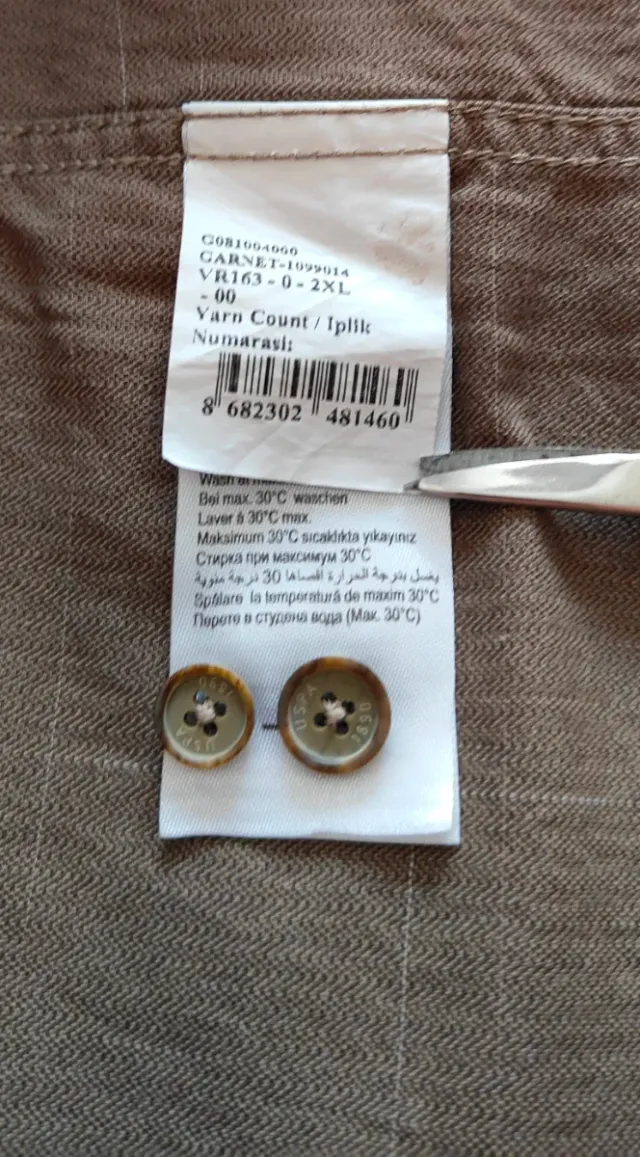 Camisa U.S. Polo Assn. Verde Oliva XXL