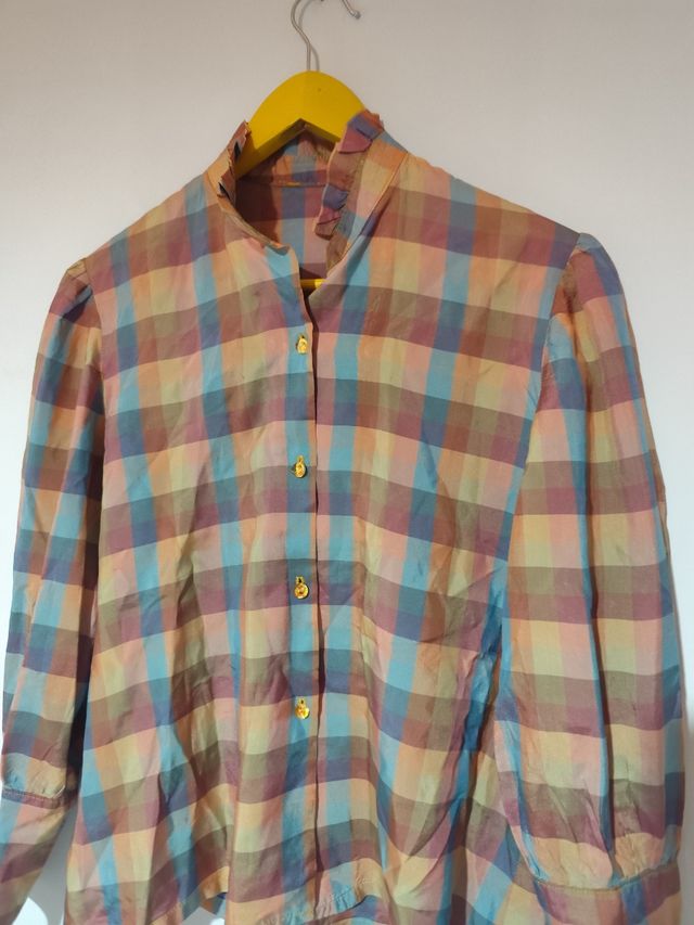 Camisa cuadros talla M