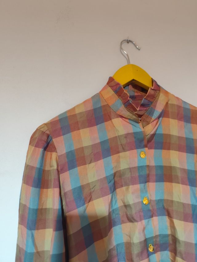 Camisa cuadros talla M