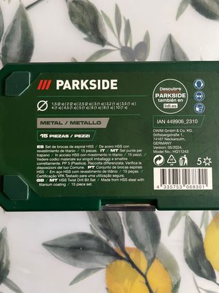 Set Brocas HSS Parkside