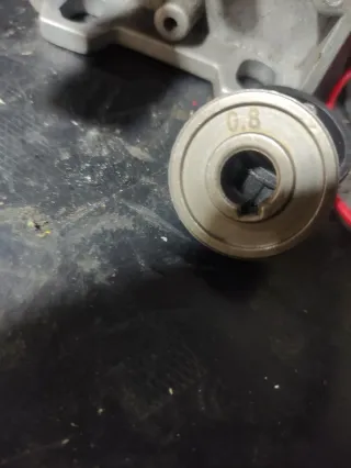 Motor de arrastre para maquina de hilo