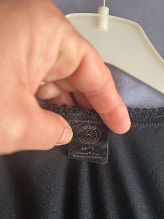 Vestido de cuadros verde y negro