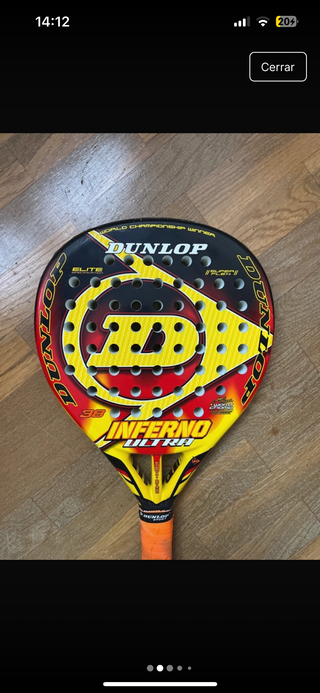 Pala de pádel Dunlop Inferno Ultra 38