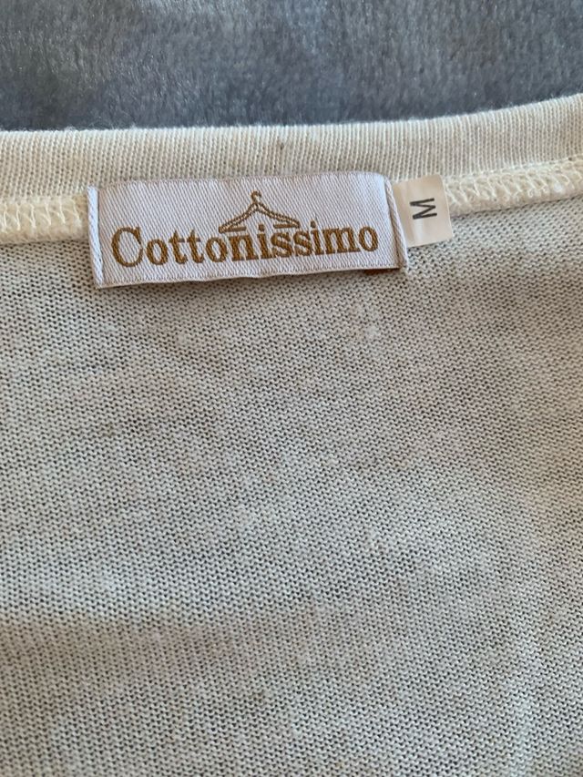 Camiseta Cottonissimo floral M