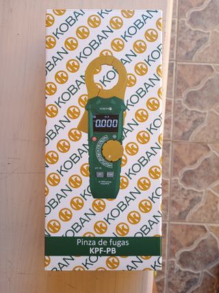 Pinza amperimétrica Koban KPF-P9