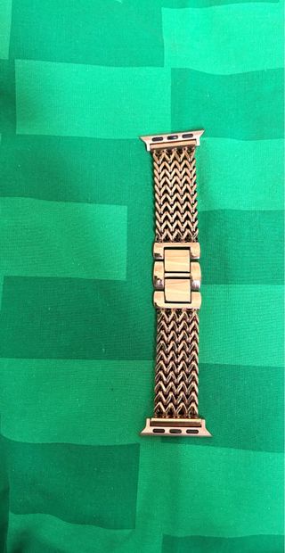 Correa de reloj  Apple acero inoxidable rosa