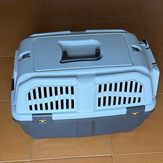 Transportín Perro/Gato Negro/Gris