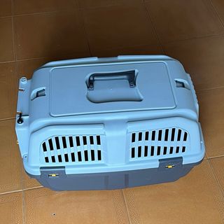 Transportín Perro/Gato Negro/Gris