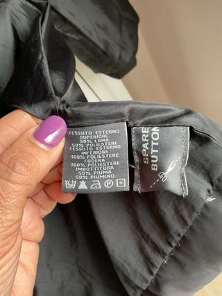 Cappotto piumino CAMOMILLA donna nero