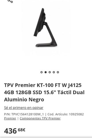 TPV Premier KT-100 15.6" táctil