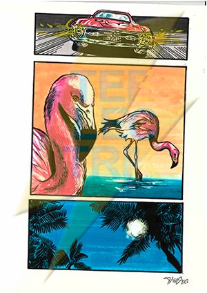 Pink Flamingos. Tote Bags. Design by Teelectrik.