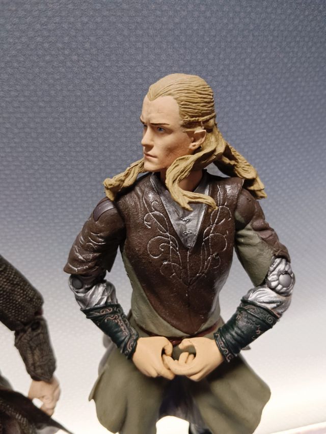 3 FIGURAS ARTICULADAS DO SENHOR DOS ANÉIS (SENHOR DOS ANÉIS) - 2003