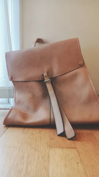 Mochila Marrón Mujer