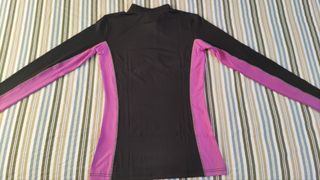 Camiseta técnica Gregster negra y rosa Talla XS