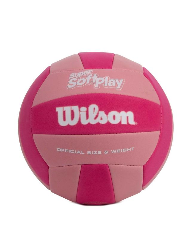 Balón Voleibol Wilson Super Soft Play Rosa
