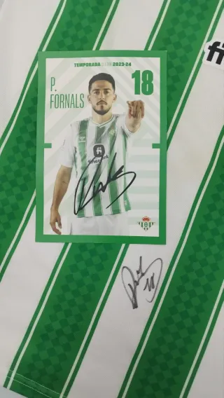 Camiseta Real Betis 23/24 Firmada