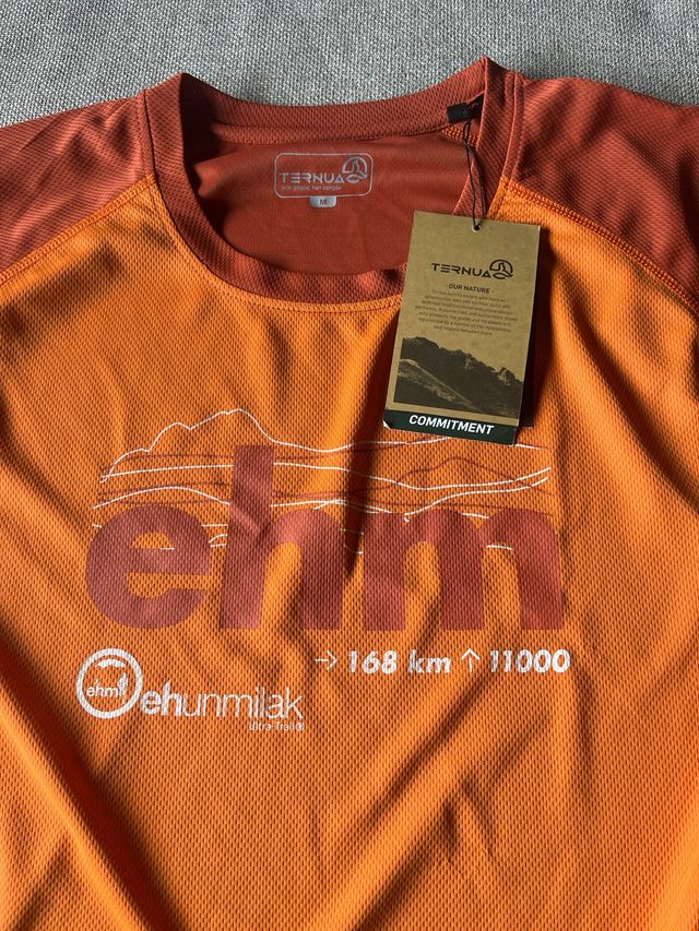 Camiseta Ehunmilak 2023 Corredor Naranja