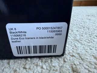 Zapatillas Dune London — Talla 42 (Nuevas)