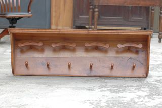 Cappelliera attaccapanni in legno