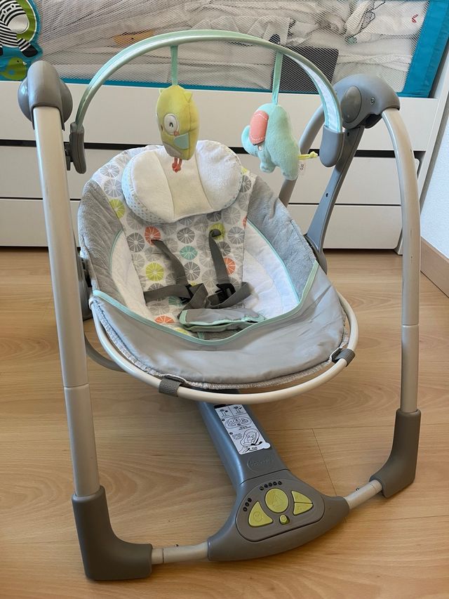 Hamaca ingenuity con movimiento. usada dos veces 