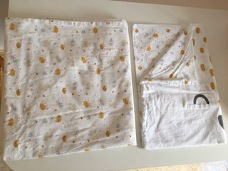 Funda nórdica y funda almohada bebé bosque