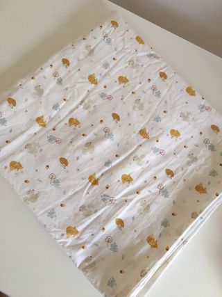 Funda nórdica y funda almohada bebé bosque