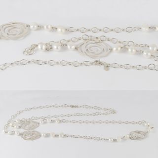 Collar Tous Plata y Perlas Cultivadas Rosa d'Abril