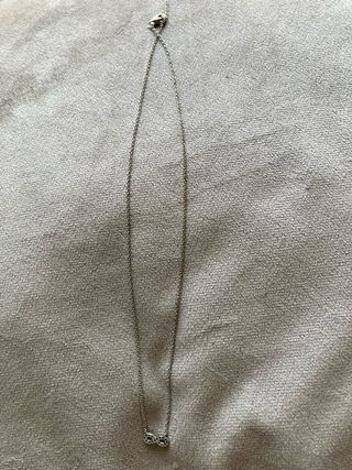 Collana girocollo argento 925 infinito