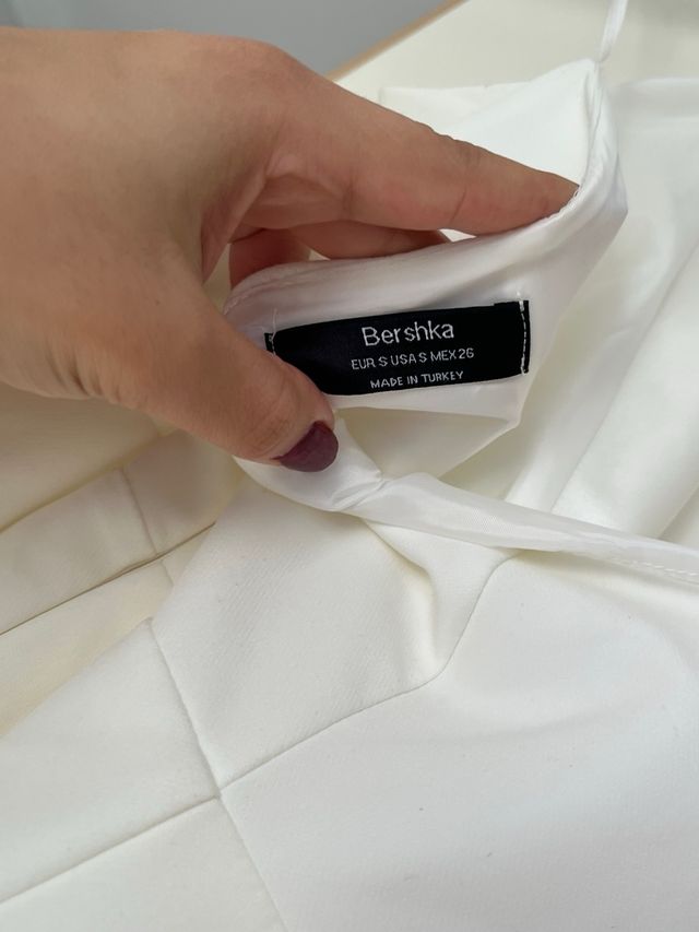 Vestido chaleco blanco