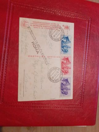 Cartolina Regno 1941 Rara Affrancata viaggiata