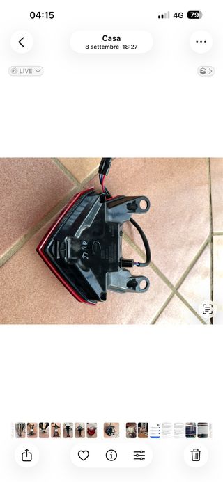 Stop posteriore Ninja 636