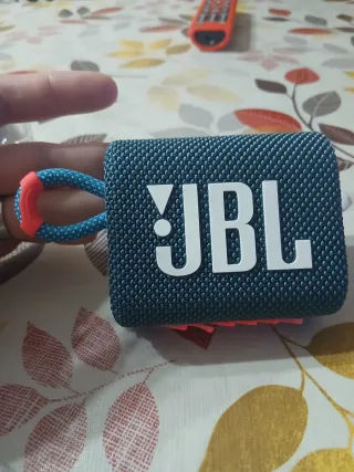 Altavoz JBL GO3 Azul y Naranja