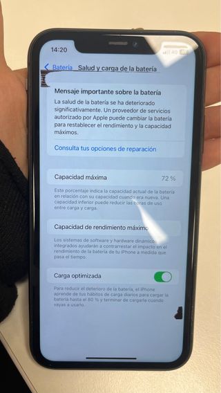 iPhone 11 128GB Negro precio negociable