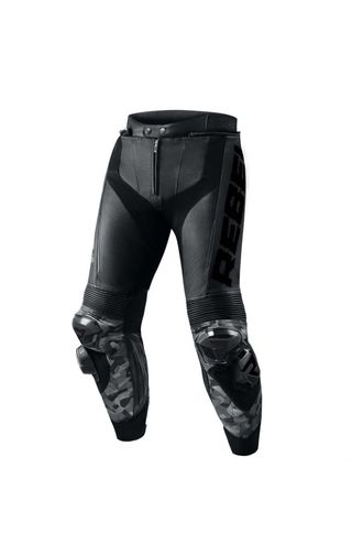 REBELHORN Rebel Pantalones de Moto Hombre Cuero 