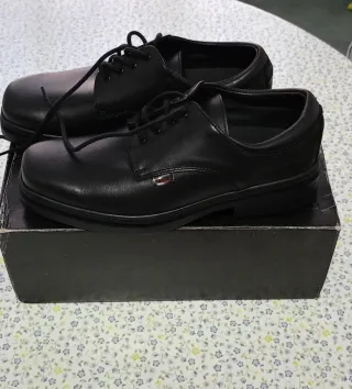 Zapatos de trabajo Dian negros para hombre