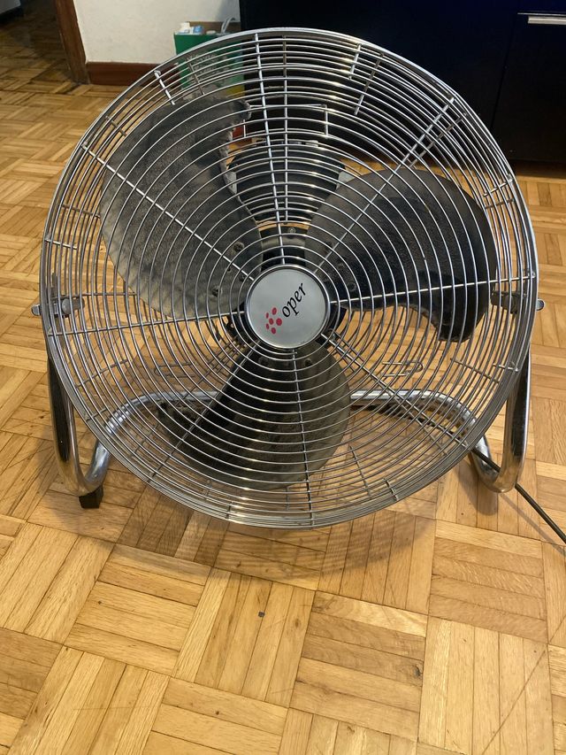 Ventilador Oper Cromado