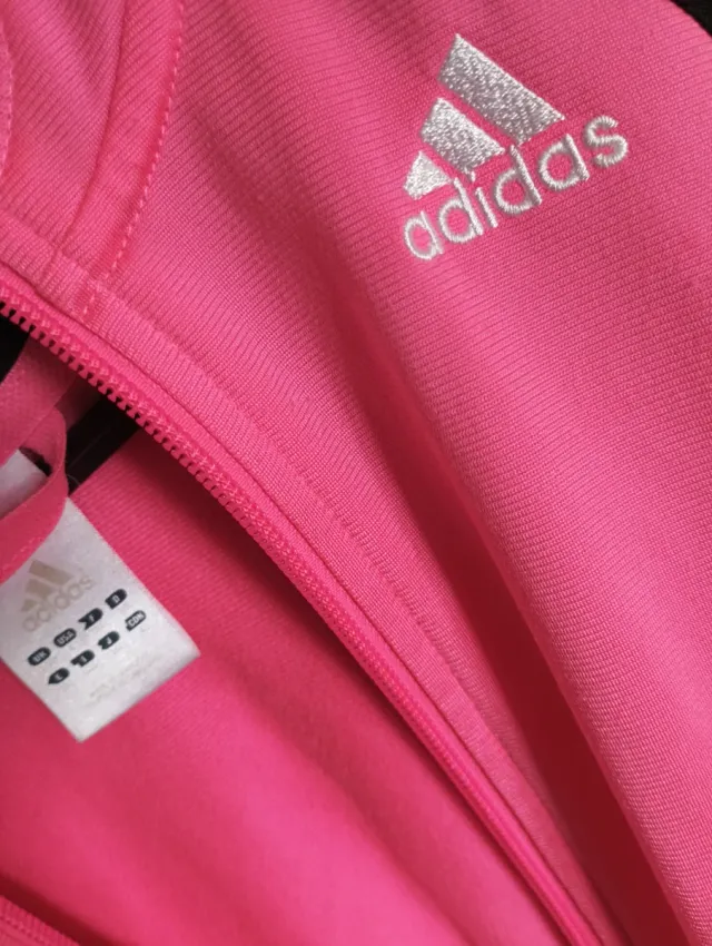 Chaqueta Adidas Rosa y Negra